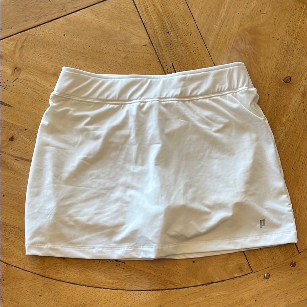 White Athletic Skirt